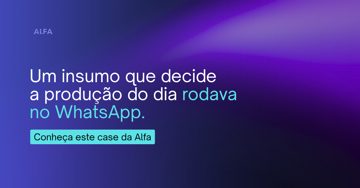 Caso de centralização da solicitação de insumos